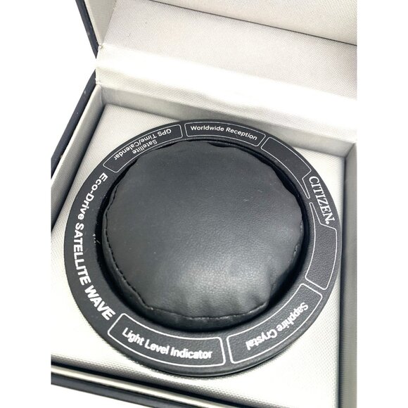 Citizen Watch Box Eco Drive Satellite Wave GPS Black Empty - Picture 3 of 9